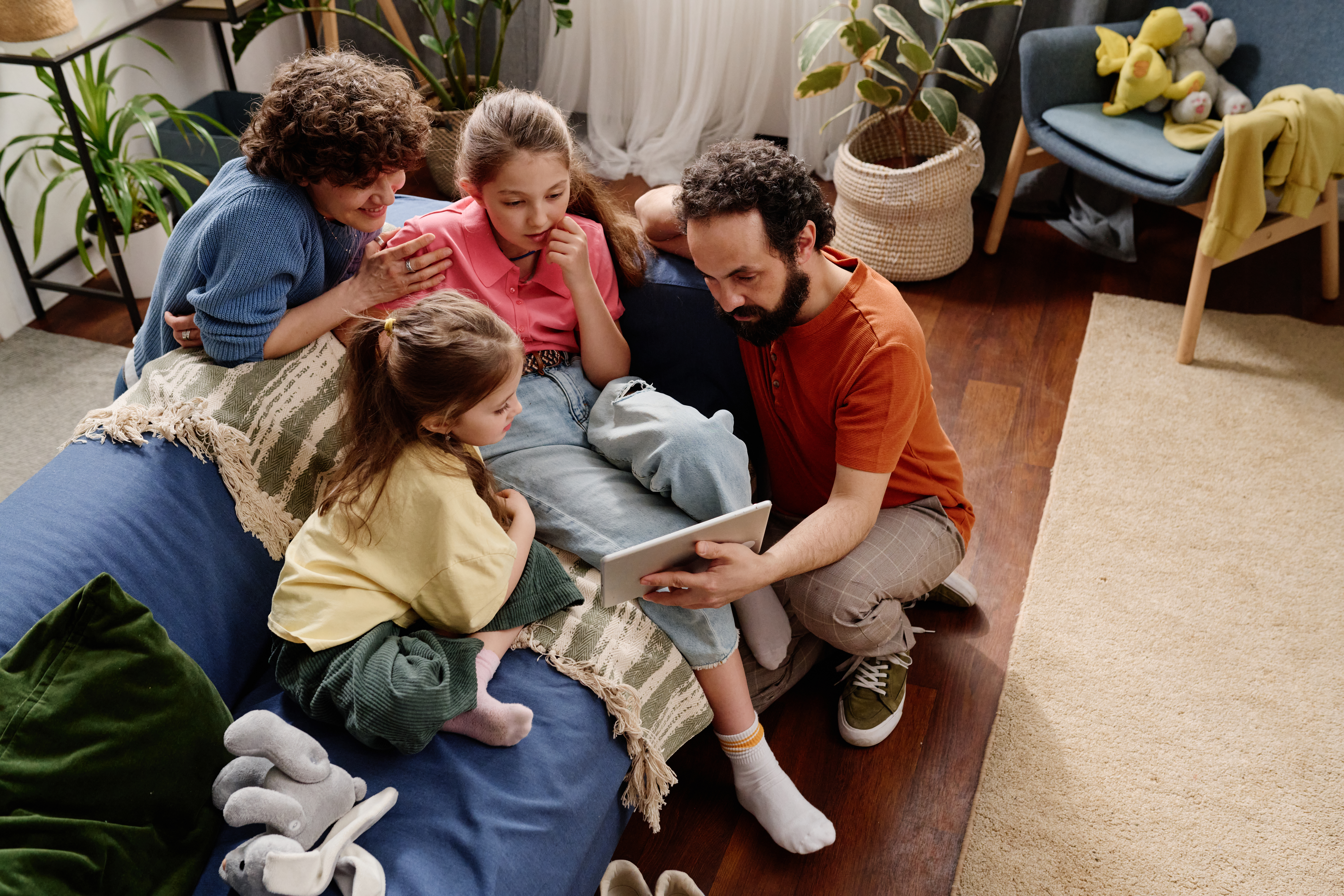 Happy people outdoors - mission